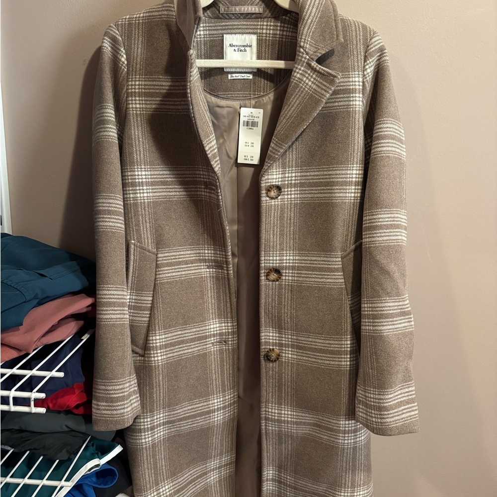 NWT Abercrombie Women’s Dad Coat